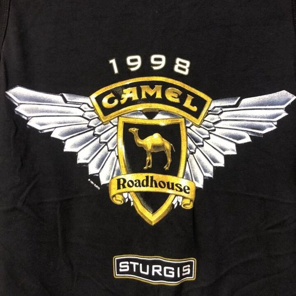 Vintage Men's Camel 1998 Sturgis Tank Sz XL Made in USA - Picture 5 of 6